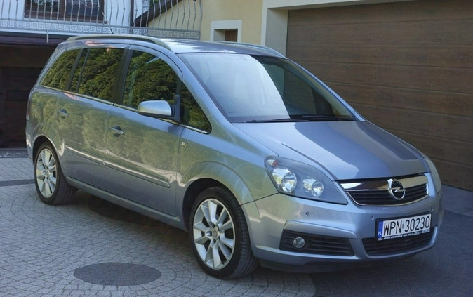 Opel Zafira cena 14900 przebieg: 225000, rok produkcji 2006 z Krzeszowice małe 106